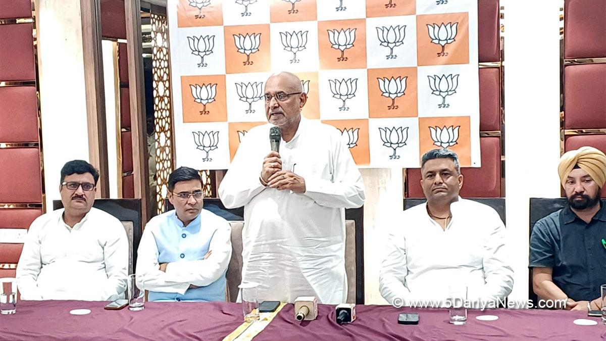 Avinash Rai Khanna, Dr. Subhash Sharma, Bharatiya Janata Party, BJP, BJP Punjab, Sanjeev Vashisht