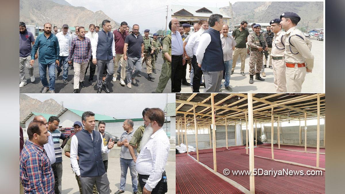 Dr. Bilal Mohi-Ud-Din Bhat, Srinagar, Deputy Commissioner Srinagar, Kashmir, Jammu And Kashmir, Jammu & Kashmir, District Administration Srinagar, Shri Amarnath Ji Yatra, Shri Amarnathji Yatra 2024, Amarnathji Yatra, Amarnathji Yatra 2024, Shri Amarnath Ji Pilgrimage, Shri Amarnathji Shrine Board, SASB, SANJY-2024