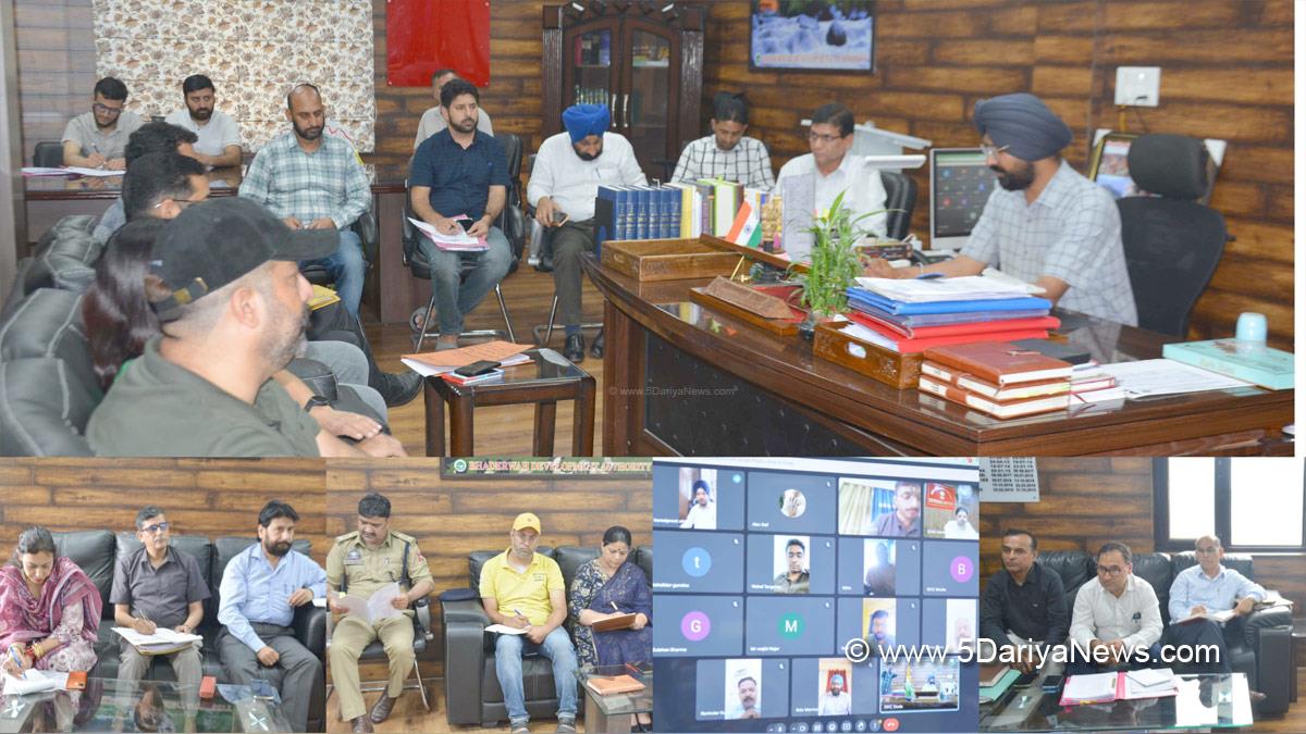 Harvinder Singh, Doda, Deputy Commissioner Doda, Kashmir, Jammu And Kashmir, Jammu & Kashmir, District Administration Doda, Narco Coordination Centre, NCORD