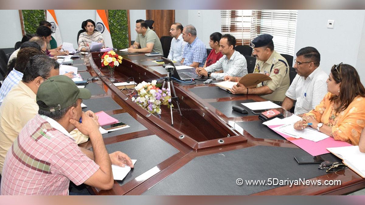Saloni Rai, Udhampur, DDC Udhampur, District Development Commissioner Udhampur, Kashmir, Jammu And Kashmir, Jammu & Kashmir, District Administration Udhampur, Narco Coordination Centre, NCORD