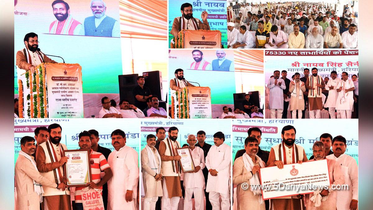 Nayab Singh Saini, Haryana, Bharatiya Janata Party, BJP, Haryana Chief Minister, Chief Minister of Haryana, BJP Haryana, Panipat, Mahipal Dhanda