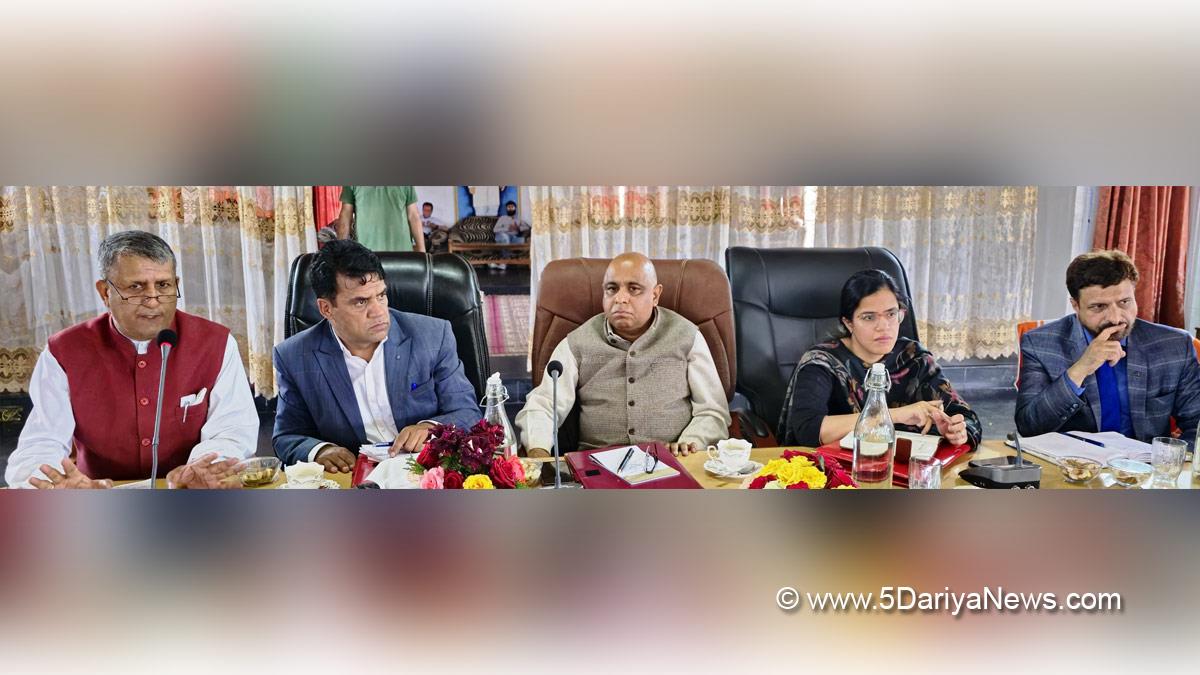 Suresh Kumar Gupta, Principal Secretary Culture, Ayushi Sudan, Kupwara, Deputy Commissioner Kupwara, Kashmir, Jammu And Kashmir, Jammu & Kashmir, District Administration Kupwara