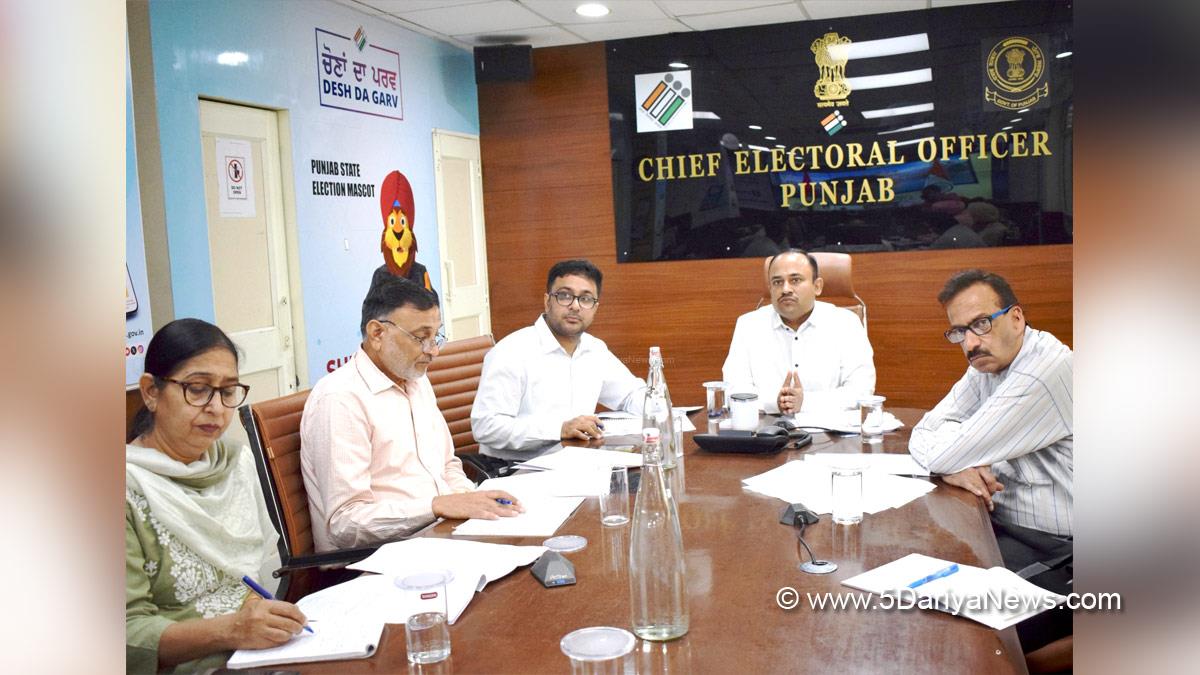 Sibin C, Election Commision Punjab, ECI, Chief Electoral Officer Punjab 