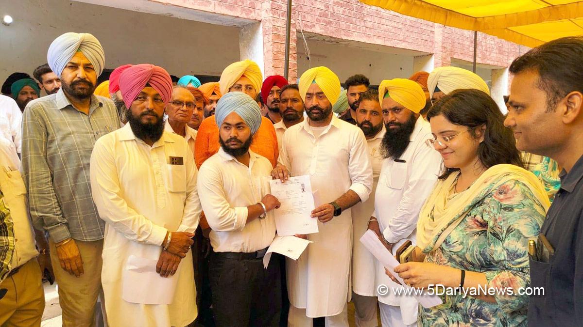 Devinderjeet Singh Laddi Dhose, Dharamkot, AAP, Aam Aadmi Party, Aam Aadmi Party Punjab, AAP Punjab, Bhagwant Mann Sarkar Tuhade Dwar