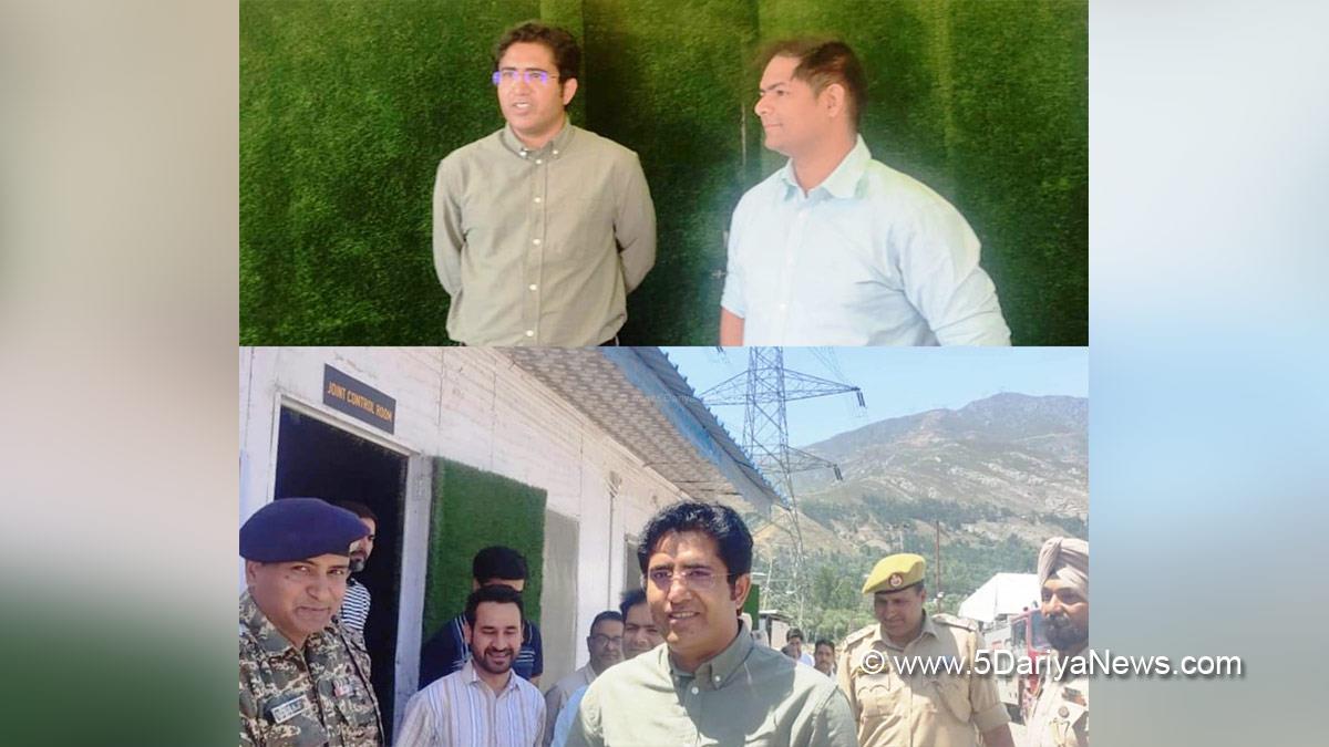 Baseer ul Haq Chowdary, Ramban, Deputy Commissioner Ramban, Kashmir, Jammu And Kashmir, Jammu & Kashmir, District Administration Ramban, Shri Amarnath Ji Yatra, Shri Amarnathji Yatra 2024, Amarnathji Yatra, Amarnathji Yatra 2024, Shri Amarnath Ji Pilgrimage, Shri Amarnathji Shrine Board, SASB, SANJY-2024