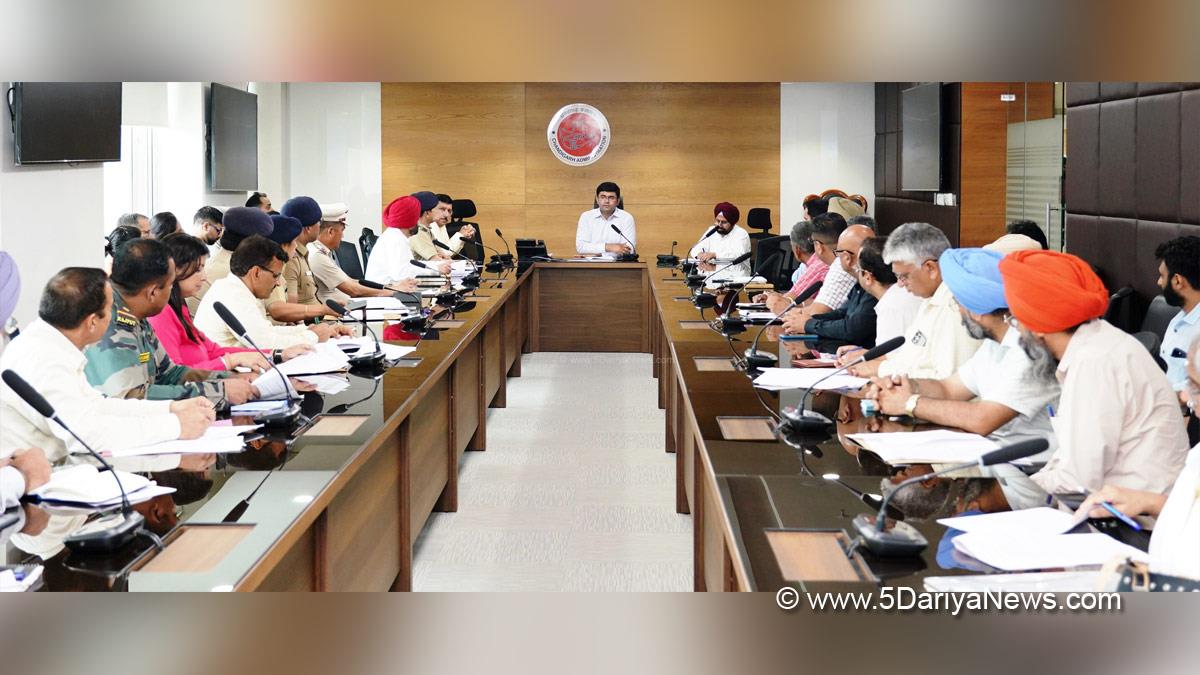 Vinay Partap Singh, Deputy Commissioner Chandigarh, Chandigarh