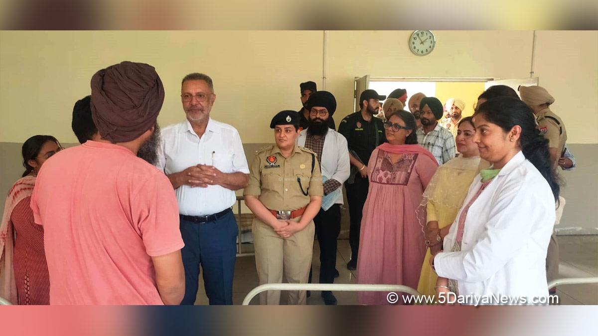 Dr. Balbir Singh, AAP, Aam Aadmi Party, Aam Aadmi Party Punjab, AAP Punjab, Government of Punjab, Punjab Government, Parneet Shergill, DC Fatehgarh Sahib, Fatehgarh Sahib, Deputy Commissioner Fatehgarh Sahib 