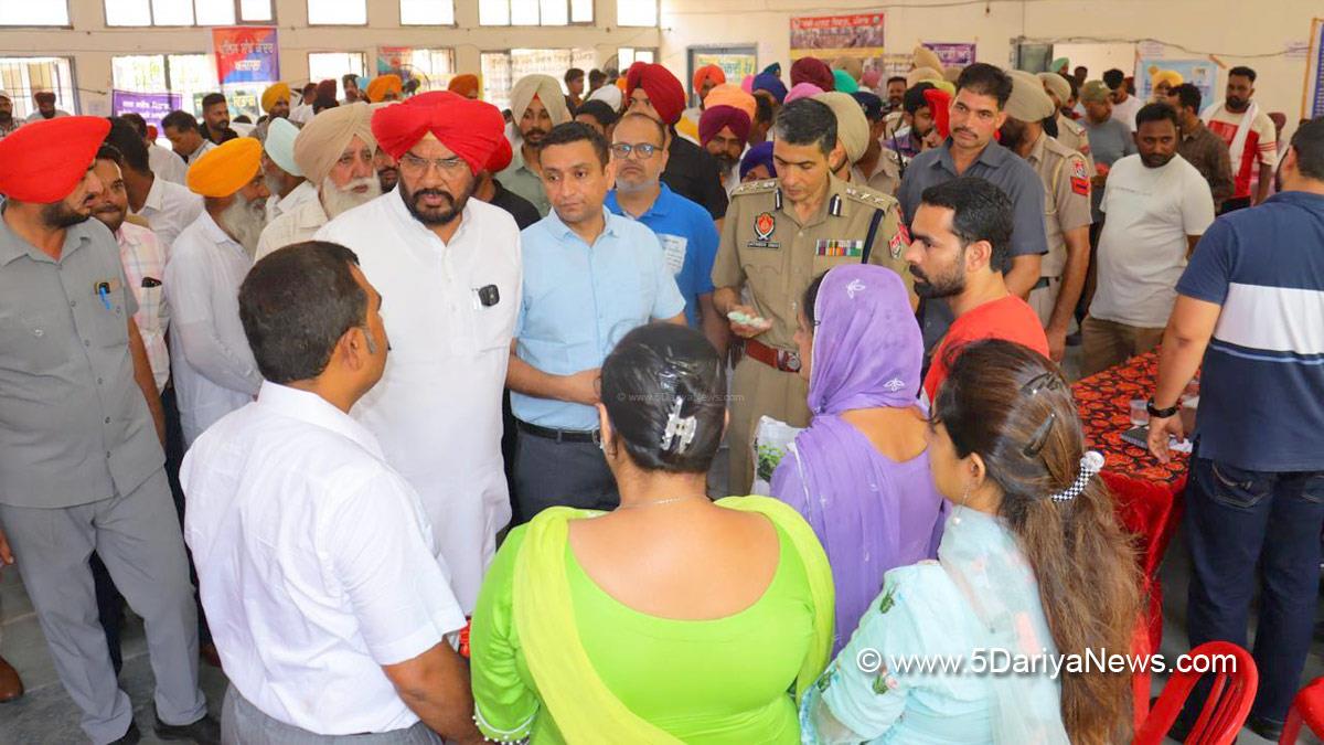 Kuldeep Singh Dhaliwal, AAP, Aam Aadmi Party, Aam Aadmi Party Punjab, AAP Punjab, Government of Punjab, Punjab Government, Ghanshyam Thori, DC Amritsar, Amritsar, Deputy Commissioner Amritsar
