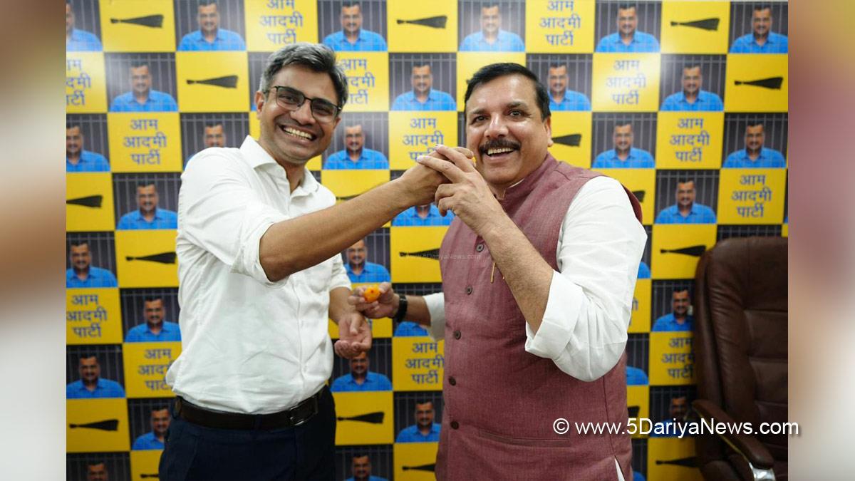 Sanjay Singh, Dr Sandeep Pathak, AAP, Aam Aadmi Party, Aam Aadmi Party Punjab, AAP Punjab 