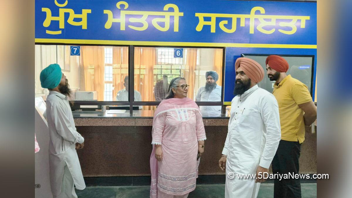 Kulwant Singh Pandori, Mehal Kalan, AAP, Aam Aadmi Party, Aam Aadmi Party Punjab, AAP Punjab, PoonamDeep Kaur, DC Barnala, Deputy Commissioner Barnala, Barnala
