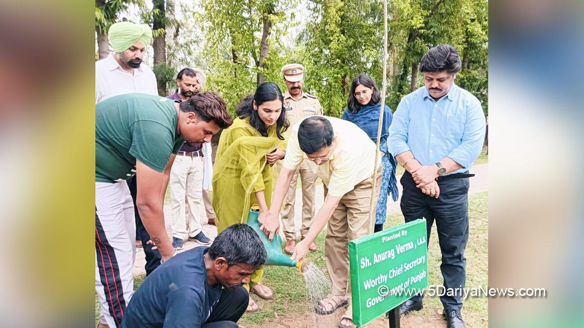 Anurag Verma, Chief Secretary, Chief Secretary of Punjab, Chief Secretary Punjab, IAS officer, IAS, Punjab, Punjab Government, Government of Punjab, Sakshi Sawhney, DC Ludhiana, Ludhiana, Deputy Commissioner Ludhiana