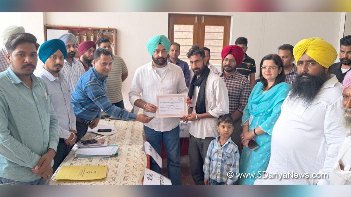 Devinderjeet Singh Laddi Dhose, Dharamkot, AAP, Aam Aadmi Party, Aam Aadmi Party Punjab, AAP Punjab, Bhagwant Mann Sarkar Tuhade Dwar