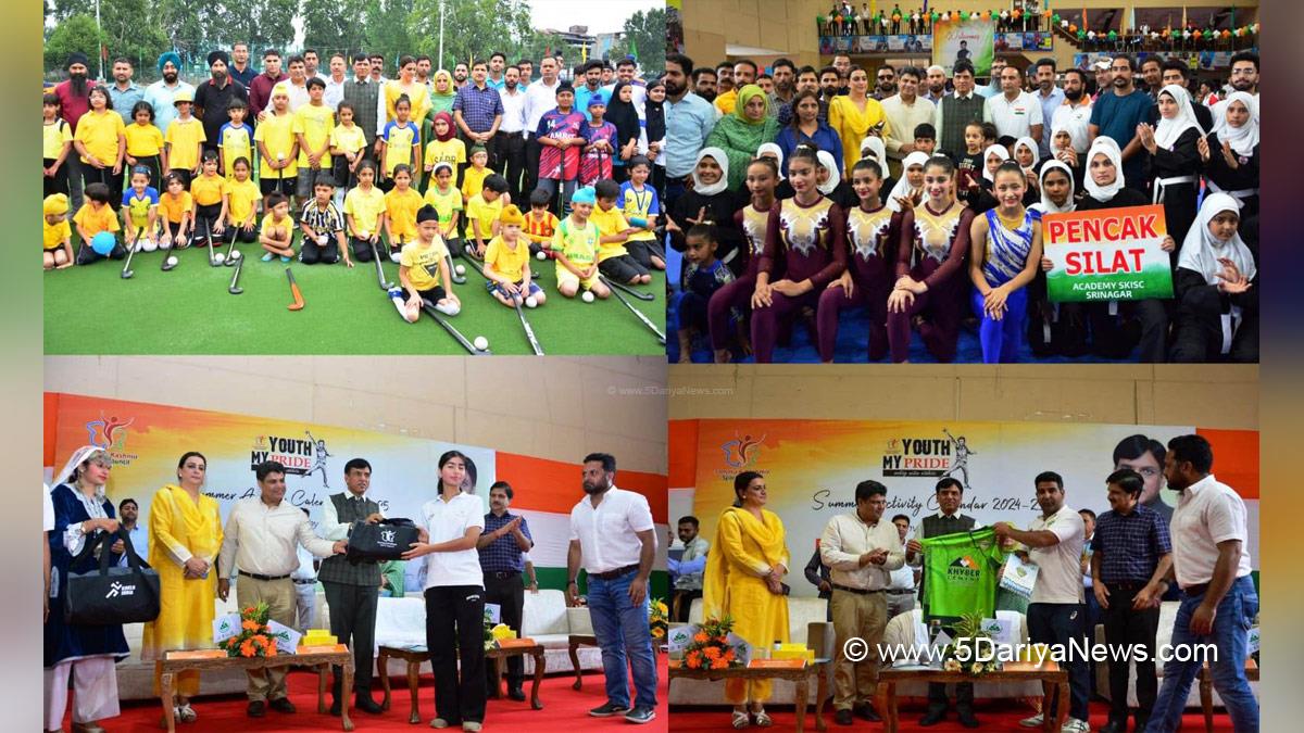 Mansukh Mandaviya, Sarmad Hafeez, Secretary Youth Services & Sports, Kashmir, Jammu And Kashmir, Jammu & Kashmir