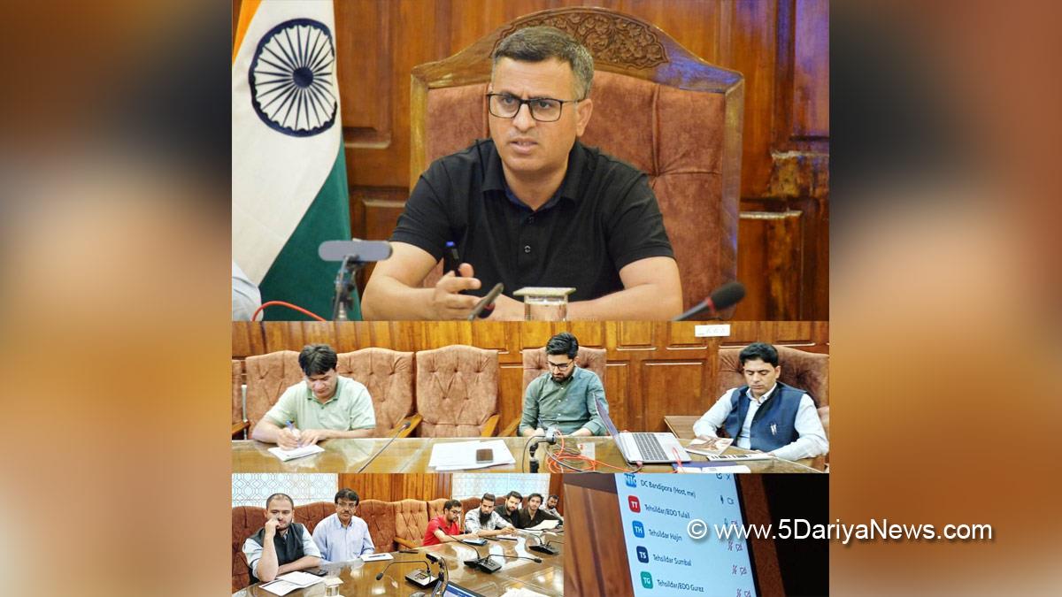 Shakeel-ul-Rehman Rather,Bandipora, Deputy Commissioner Bandipora, Kashmir, Jammu And Kashmir, Jammu & Kashmir, District Administration Bandipora