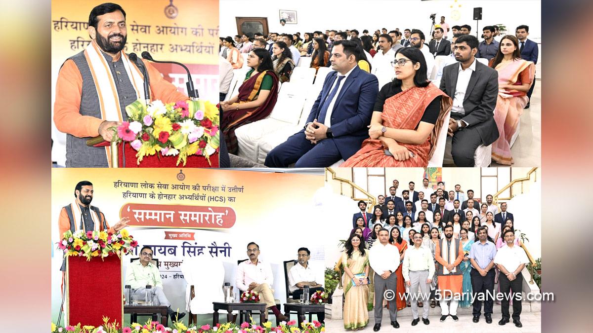 Nayab Singh Saini, Haryana, Bharatiya Janata Party, BJP, Haryana Chief Minister, Chief Minister of Haryana, BJP Haryana, TVSN Prasad, Chief Secretary Haryana