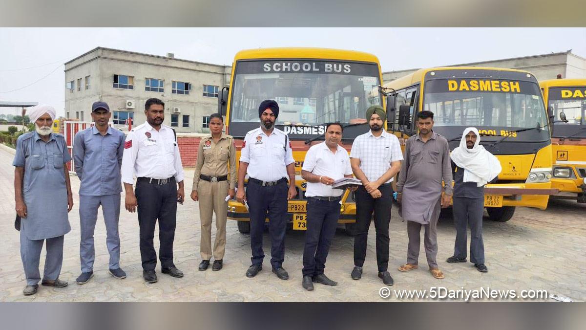 Safe School Vahan Policy, School, School Bus, Transport, School Buses, Safe School Transport Policy, Mansa