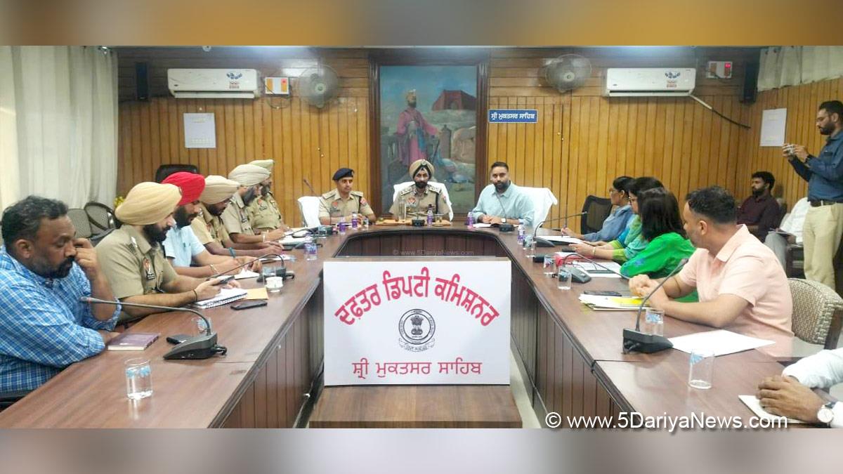 Harpreet Singh Sudan, DC Sri Mukatsar Sahib, Sri Mukatsar Sahib, Deputy Commissioner Sri Mukatsar Sahib