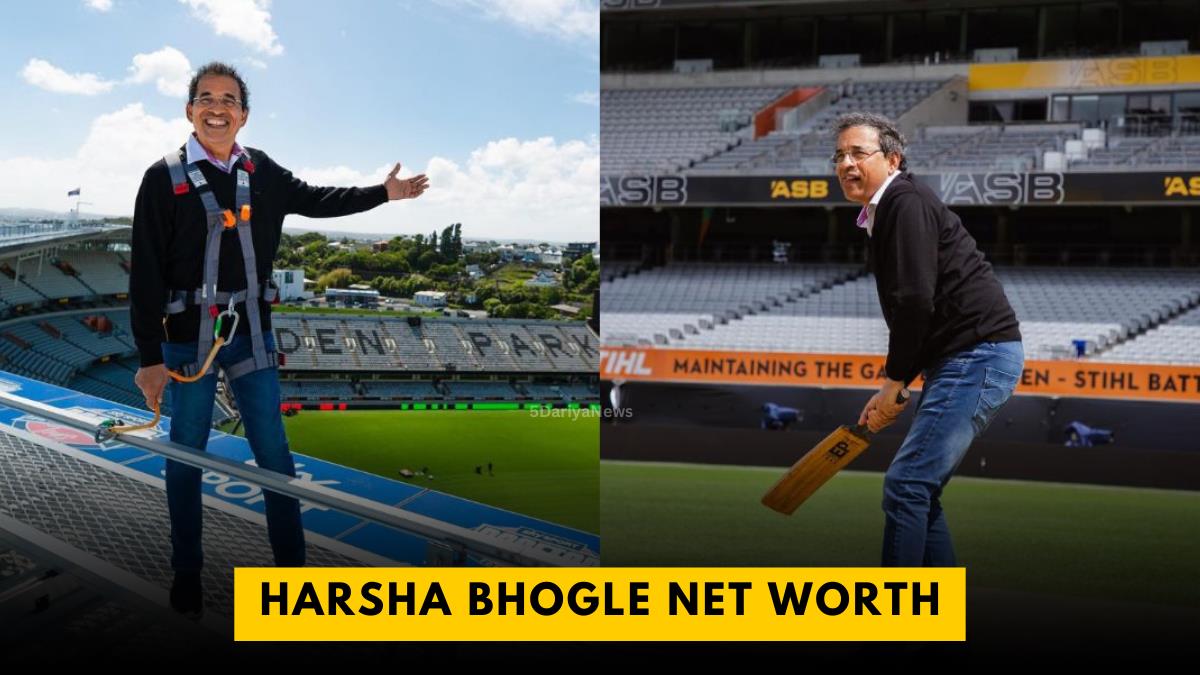 Harsha Bhogle Net Worth