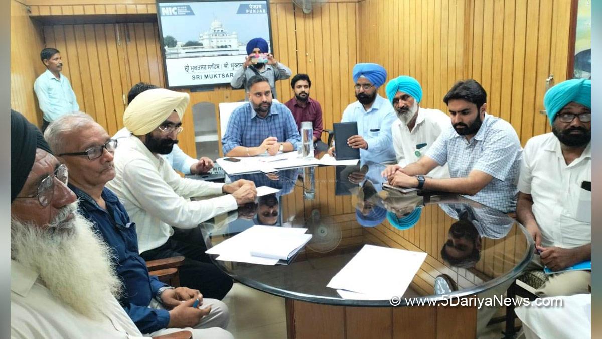 Harpreet Singh Sudan, DC Sri Mukatsar Sahib, Sri Mukatsar Sahib, Deputy Commissioner Sri Mukatsar Sahib