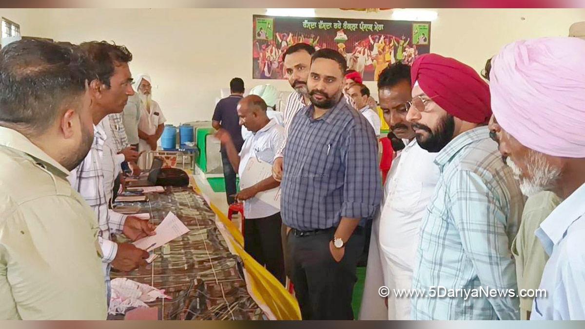 Harpreet Singh Sudan, DC Sri Mukatsar Sahib, Sri Mukatsar Sahib, Deputy Commissioner Sri Mukatsar Sahib, Bhagwant Mann Sarkar Tuhade Dwar