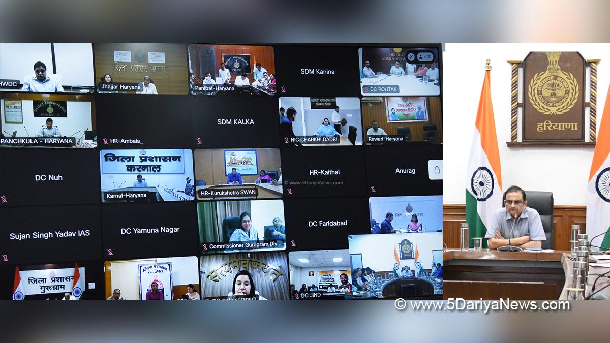 TVSN Prasad, Chief Secretary Haryana, Haryana
