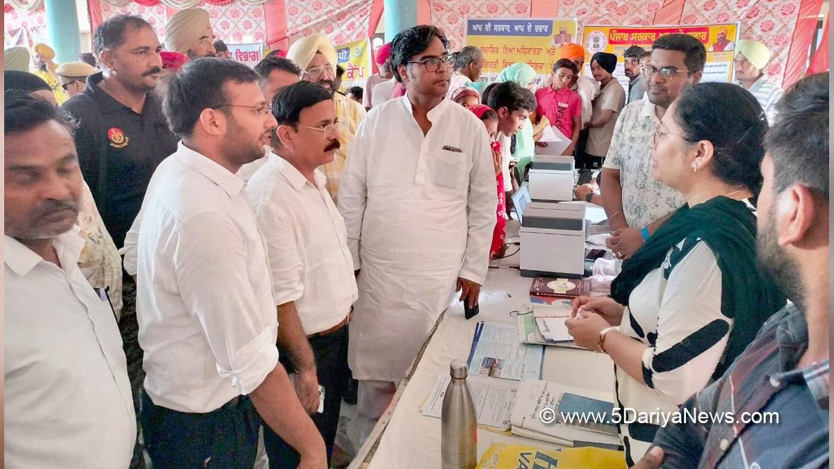 Amandeep Singh Goldy Musafir, Amandeep Singh Goldy, Balluana,  Fazilka, Abohar, AAP, Aam Aadmi Party, Aam Aadmi Party Punjab, AAP Punjab, Bhagwant Mann Sarkar Tuhade Dwar