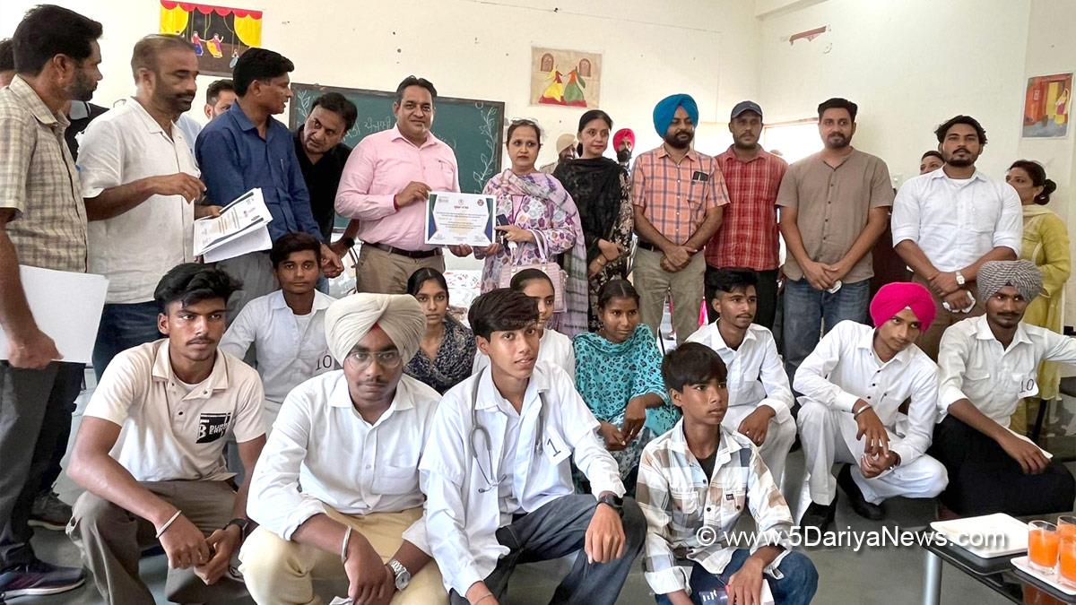 Dr. Sanjeev Kumar, Sub Divisional Magistrate Malot, SDM Malot, Sri Muktsar Sahib, Anti Drug Mission, Drive Against Drugs, Comprehensive Action against Drug Abuse, CADA