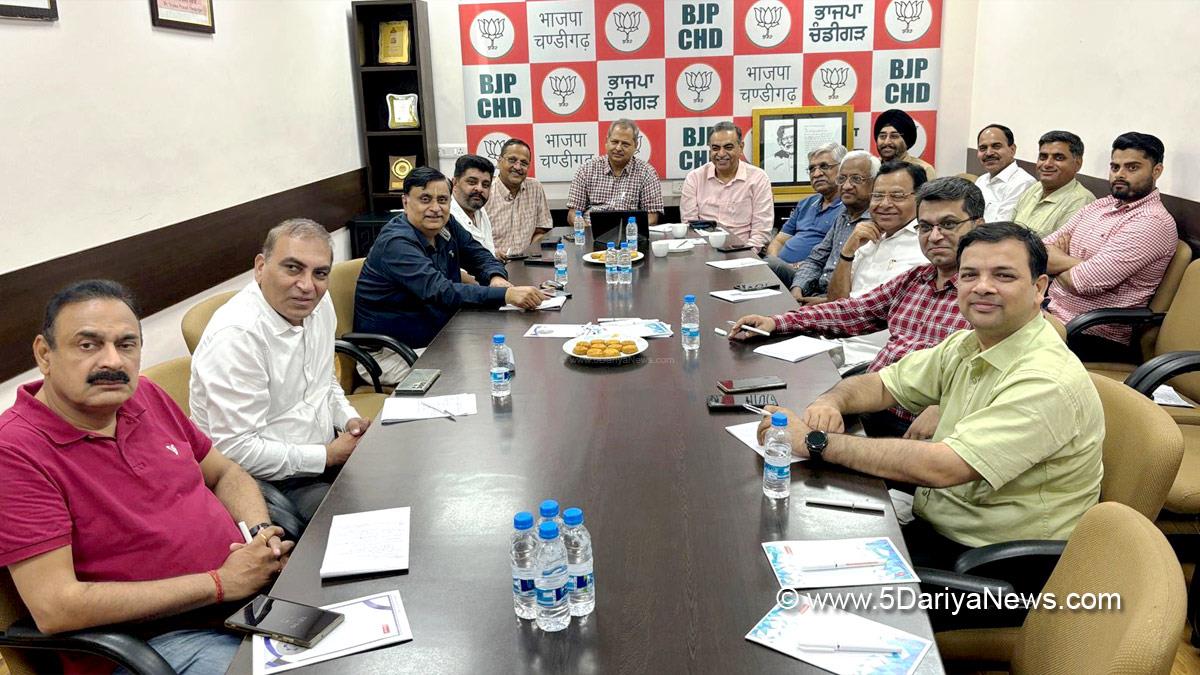 Sanjay Tondon, BJP Chandigarh, Bharatiya Janata Party, BJP, Jatinder Pal Malhotra