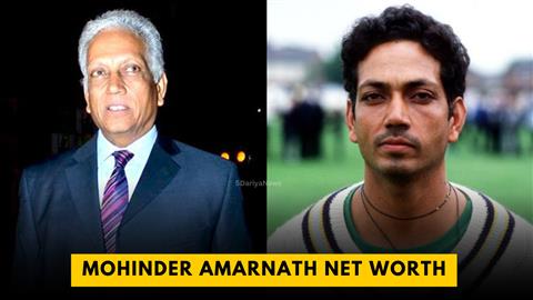 Mohinder Amarnath Net Worth