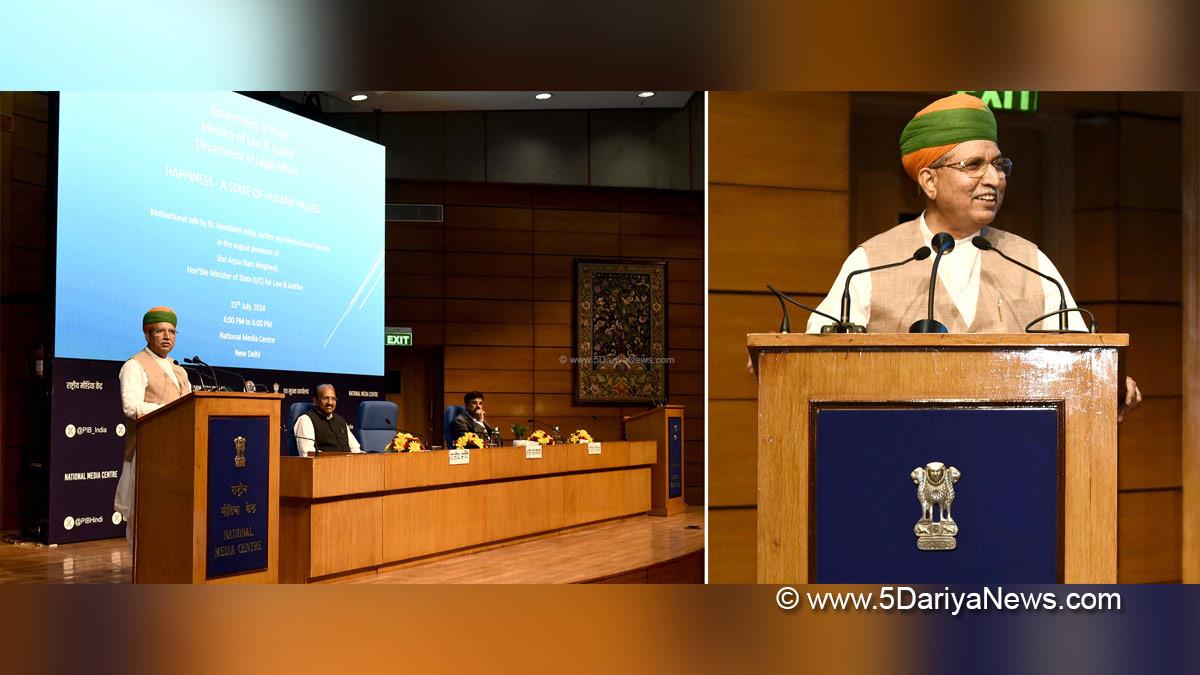 Arjun Ram Meghwal, Bharatiya Janata Party, BJP, Ministry of Law and Justice