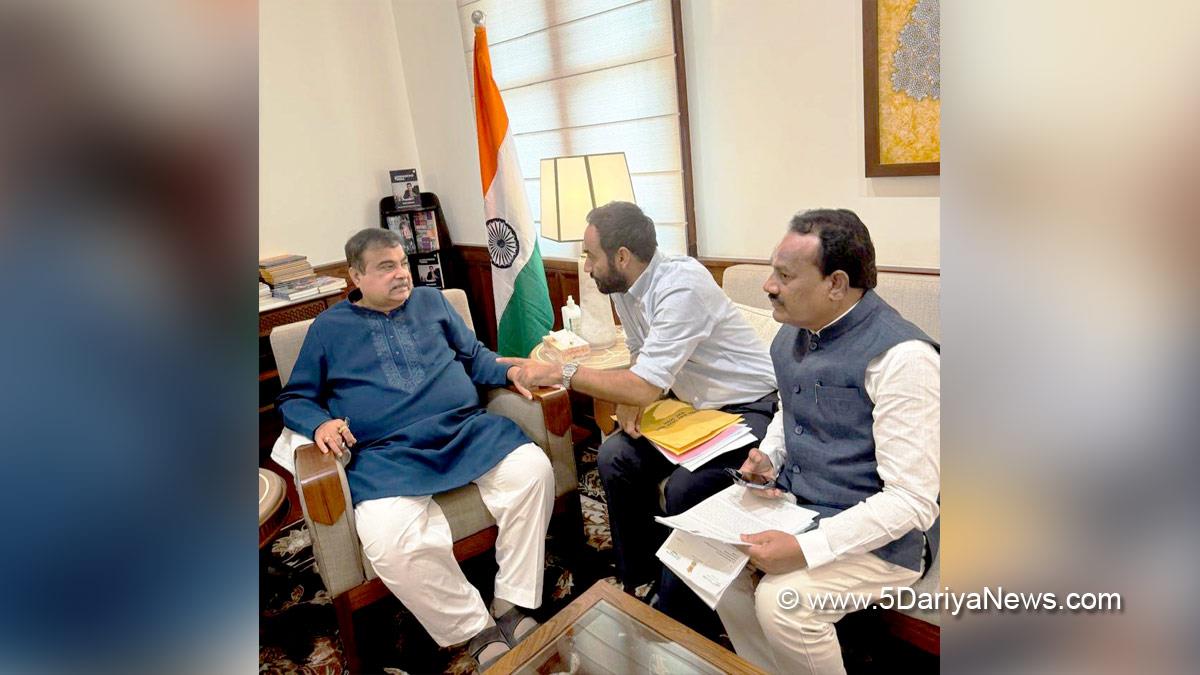 Gurmeet Singh Meet Hayer, Meet Hayer, AAP, Aam Aadmi Party, Aam Aadmi Party Punjab, AAP Punjab, Nitin Gadkari, Nitin Jairam Gadkari, BJP, Bharatiya Janata Party, Union Minister of Road Transport & Highways