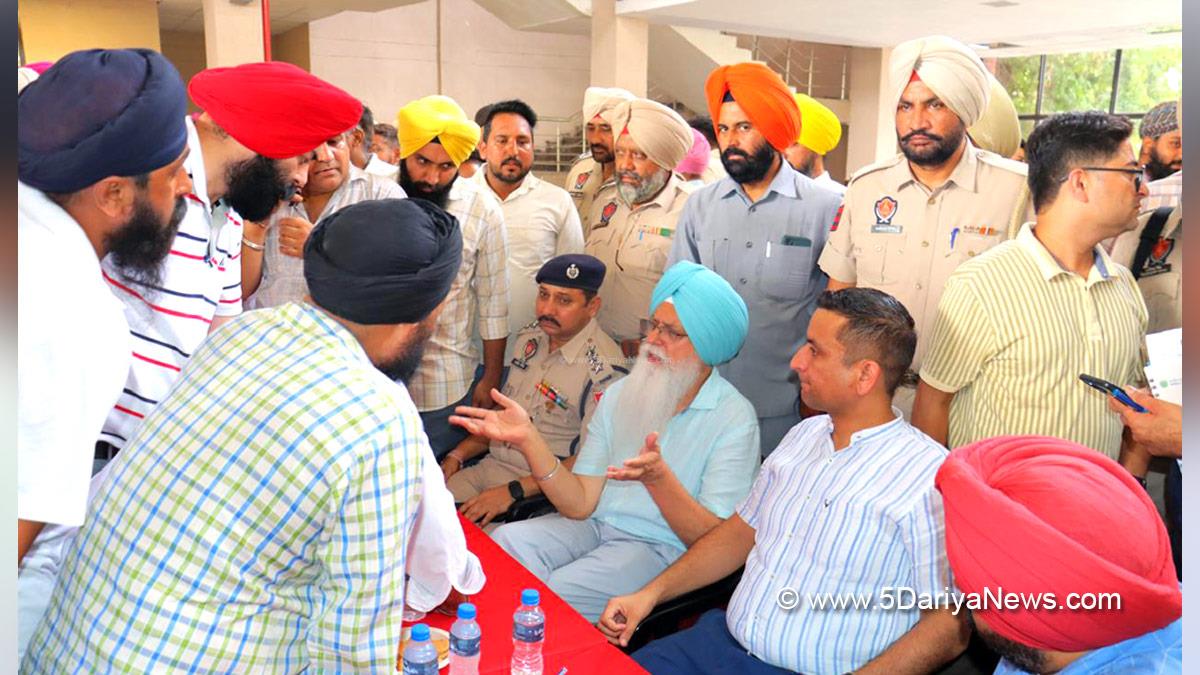 Ghanshyam Thori, DC Amritsar, Amritsar, Deputy Commissioner Amritsar, Dr. Inderbir Singh Nijjar, Inderbir Singh Nijjar, AAP, Aam Aadmi Party, Aam Aadmi Party Punjab, AAP Punjab