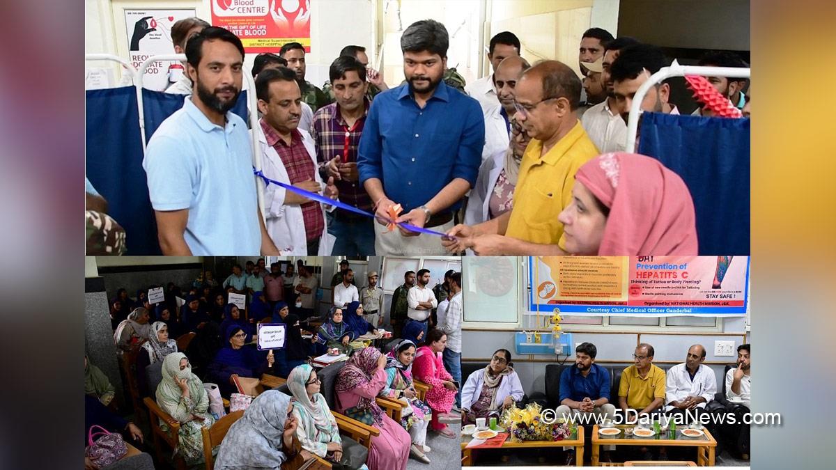 Shyambir, Ganderbal, Deputy Commissioner Ganderbal, Kashmir, Jammu And Kashmir, Jammu & Kashmir, District Administration Ganderbal, World Hepatitis Day
