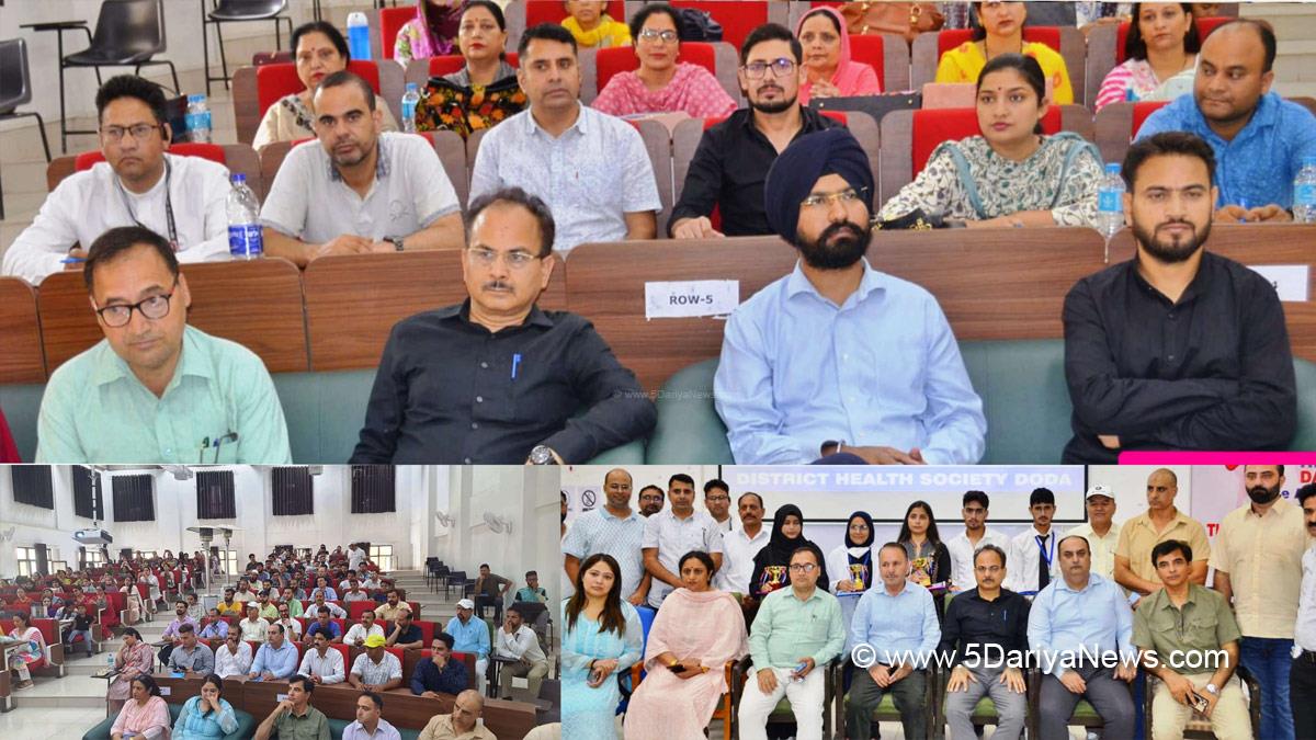 Harvinder Singh, Doda, Deputy Commissioner Doda, Kashmir, Jammu And Kashmir, Jammu & Kashmir, District Administration Doda, World Hepatitis Day