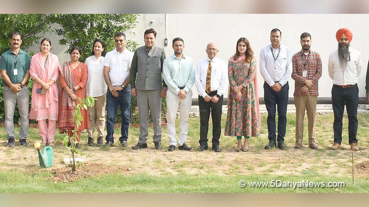 CGC Jhanjeri, Chandigarh Group Of Colleges, Satnam Singh Sandhu, Rashpal Singh Dhaliwal, Jhanjeri, CGC Jhanjeri Campus, Tree Plantation, Forest Plantation, Plantation forestry, Tree Planting, Tree Plantation Drive, Plants Sapling, Tree Plantation Drive 2024