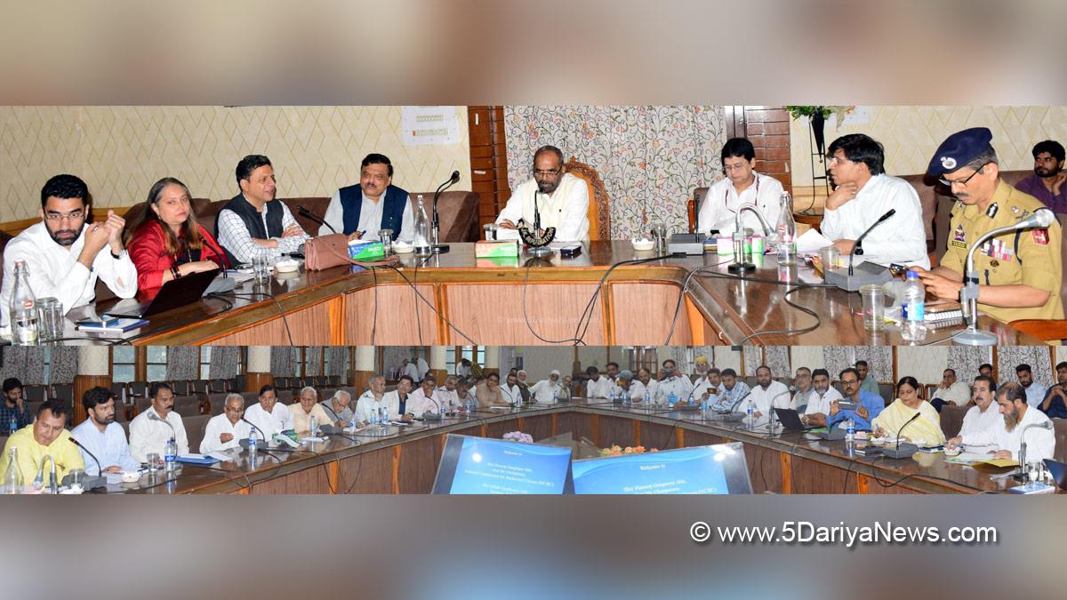 Hansraj Gangaram Ahir, Srinagar,  Kashmir, Jammu And Kashmir, Jammu & Kashmir, District Administration Srinagar, Chairperson National Commission for Backward Classes 