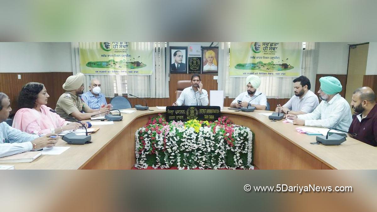 Sandeep Kumar, DC Tarn Taran, Tarn Taran, Deputy Commissioner Tarn Taran