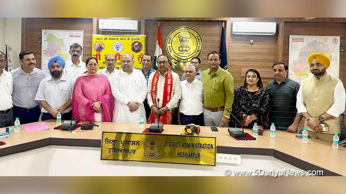 Anil Thakur, Punjab Traders Commission Excise & Tax Department, Hoshiarpur