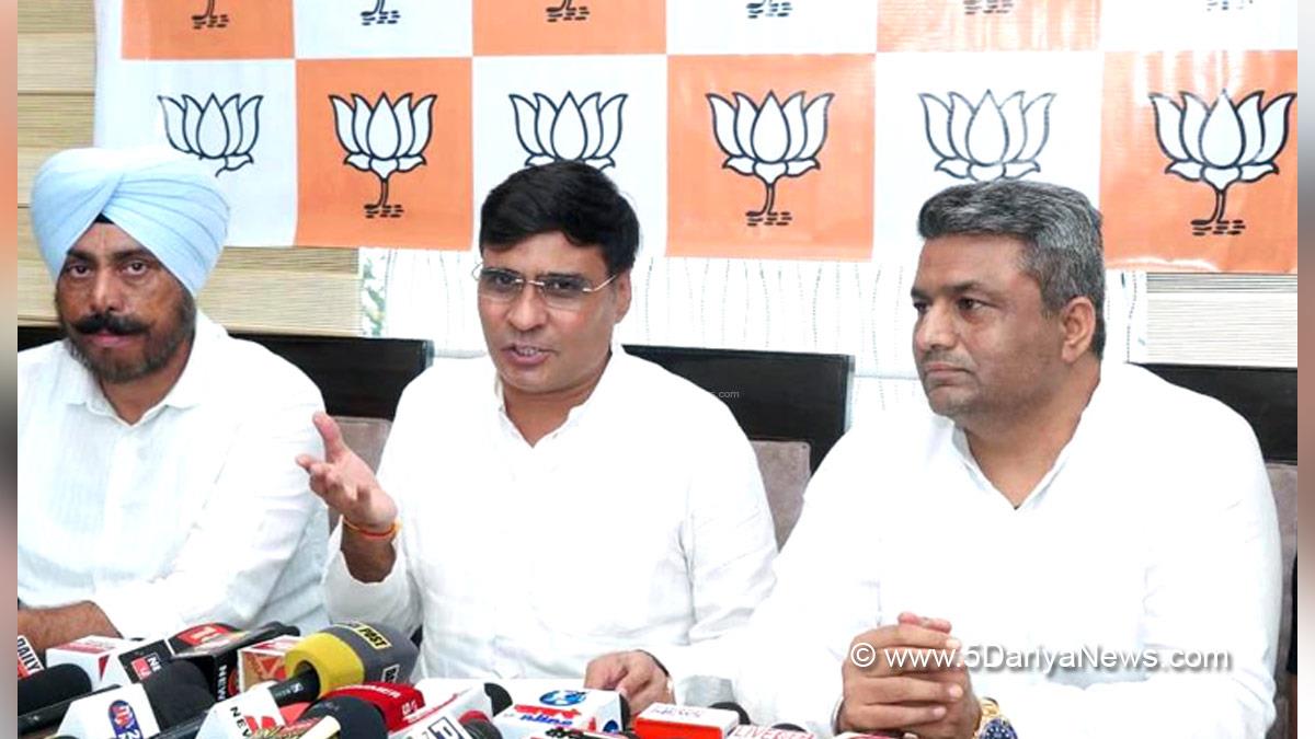Dr. Subhash Sharma, Bharatiya Janata Party, BJP, BJP Punjab, Sukhwinder Singh Goldy, Sanjeev Vashisht