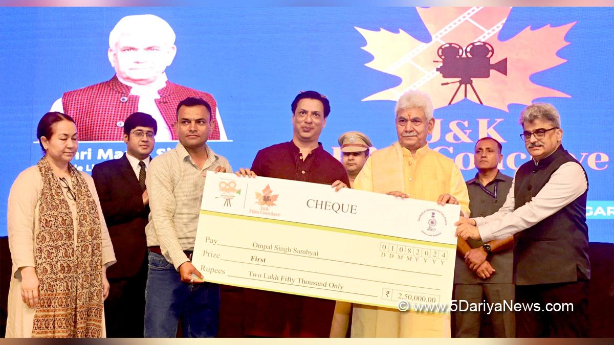 Manoj Sinha, Lieutenant Governor J&K, Raj Bhavan, Jammu, Srinagar, Kashmir, Jammu And Kashmir, Jammu & Kashmir, Atal Dulloo,Rehana Batul, Jatin Kishore