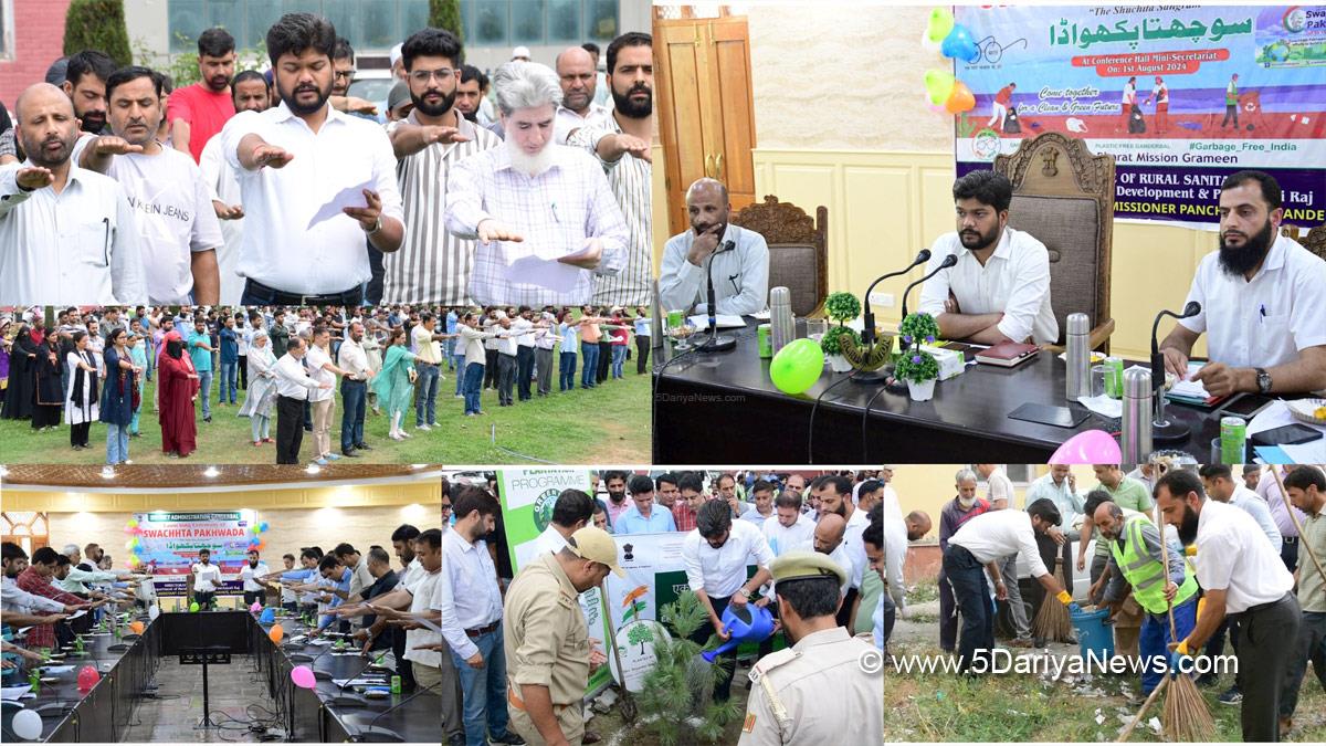 Shyambir, Ganderbal, Deputy Commissioner Ganderbal, Kashmir, Jammu And Kashmir, Jammu & Kashmir, District Administration Ganderbal, Swachhta Pakhwada, The Shuchita Sangram