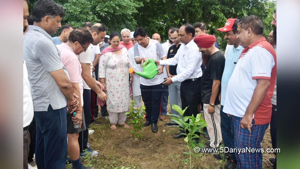 Bram Shanker Jimpa, AAP, Aam Aadmi Party, Aam Aadmi Party Punjab, AAP Punjab, Government of Punjab, Punjab Government, Hoshiarpur, Tree Plantation, Forest Plantation, Plantation forestry, Tree Planting, Tree Plantation Drive, Plants Sapling, Tree Plantation Drive 2024