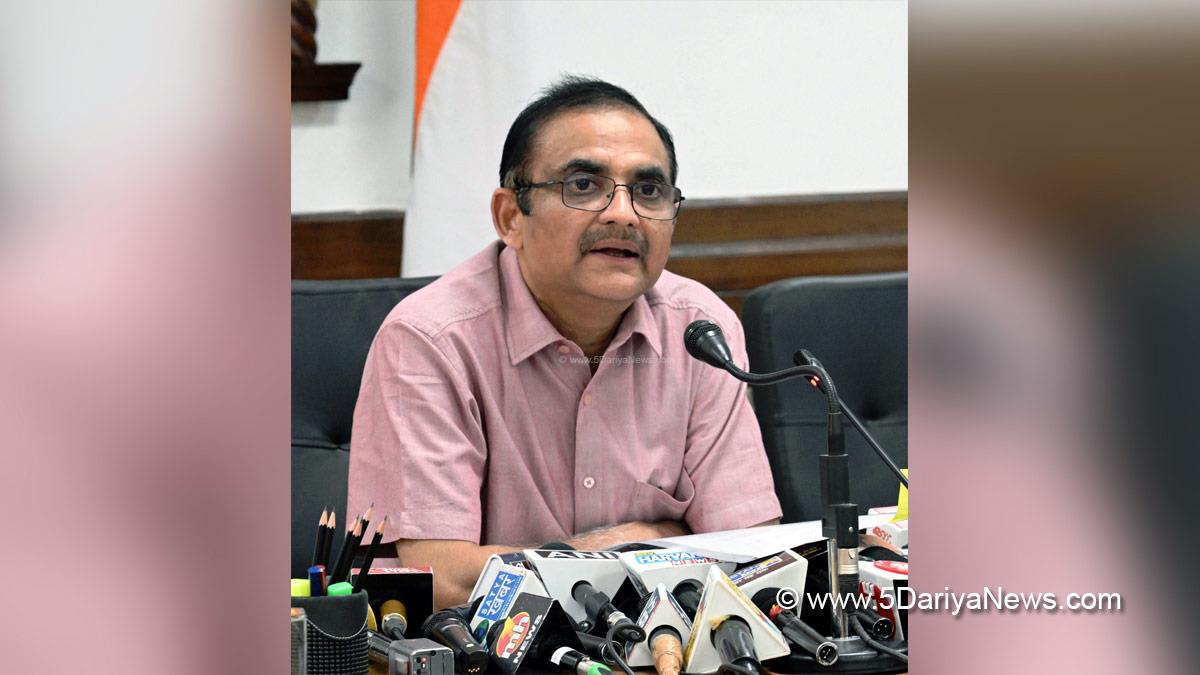 TVSN Prasad, Chief Secretary Haryana, Haryana