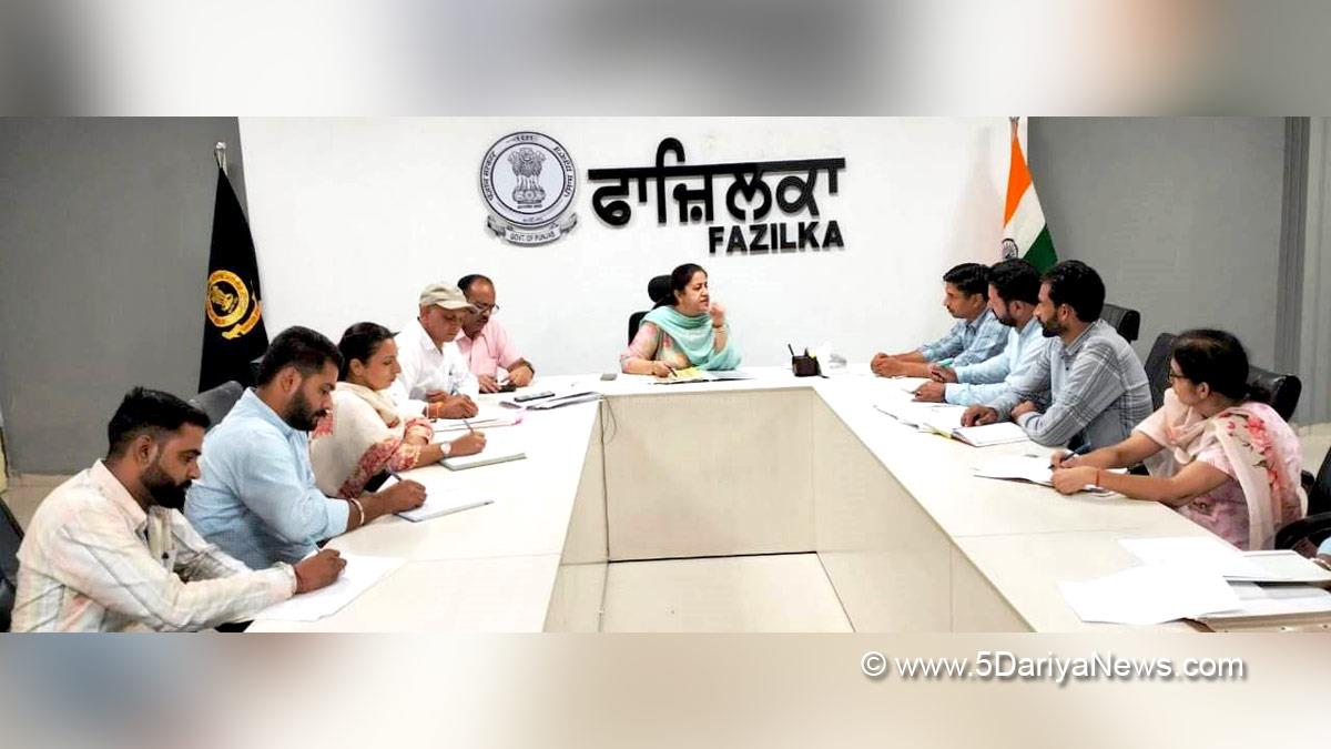 Senu Duggal, DC Fazilka, Fazilka, Deputy Commissioner Fazilka