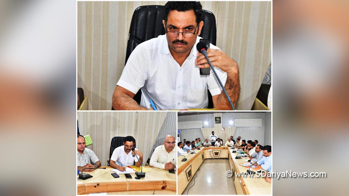 Om Prakash Bhagat, Rajouri, DDC Rajouri, District Development Commissioner Rajouri, Kashmir, Jammu And Kashmir, Jammu & Kashmir, District Administration Rajouri