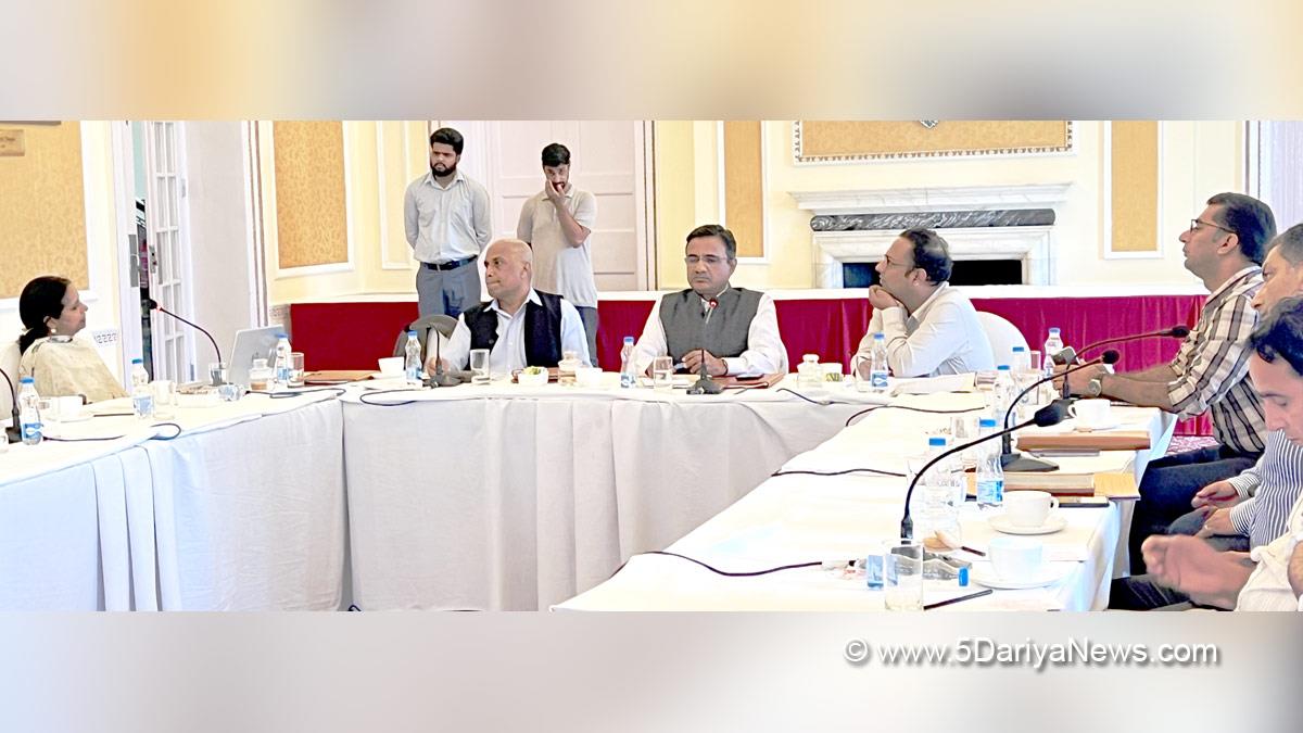 Mandeep Kaur, Commissioner Secretary Rural Development Department and Panchayati Raj, Srinagar, Jammu, Kashmir, Jammu And Kashmir, Jammu & Kashmir, Dr Shahid Iqbal Choudhary