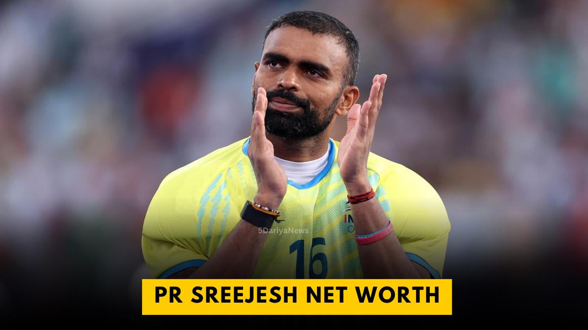 PR Sreejesh Net Worth
