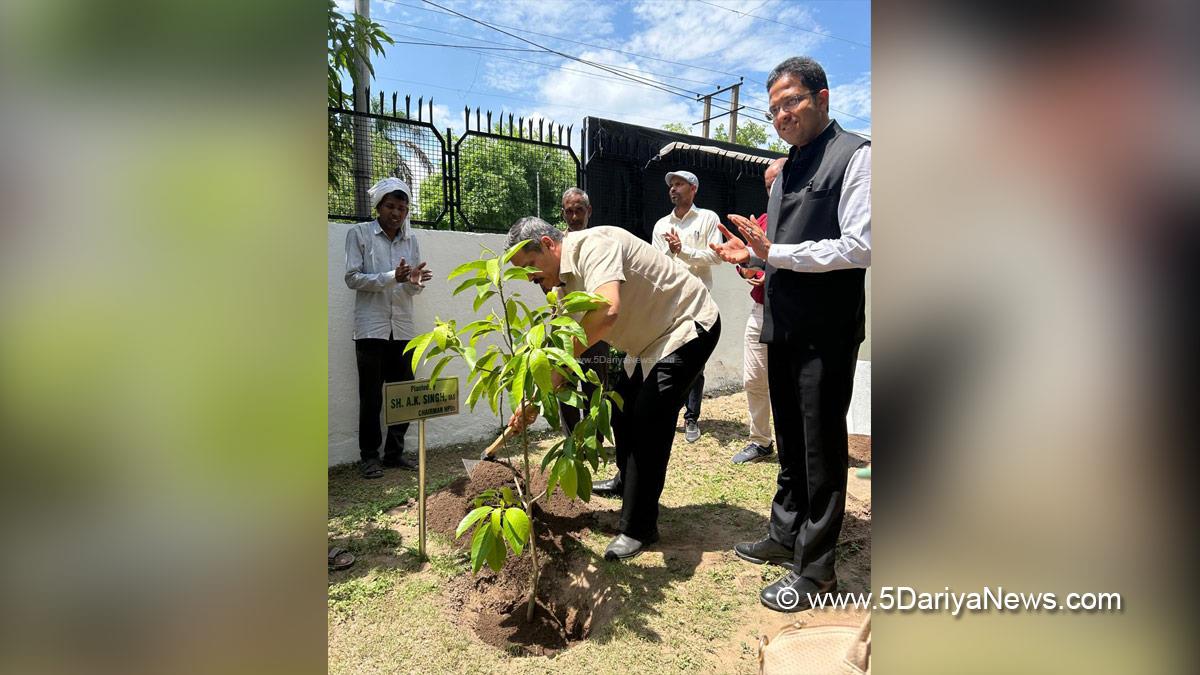 प्रधानमंत्री के एक पेड़ मां के नाम अभियान को आगे बढ़ाते हुए शक्ति भवन परिसर में किया गया पौधारोपण कार्यक्रम का आयोजन