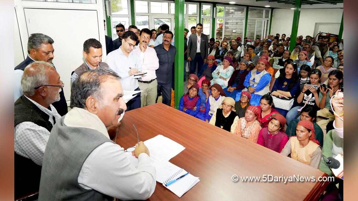 Sukhvinder Singh Sukhu, Himachal Pradesh, Himachal, Congress, Indian National Congress, Himachal Congress, Shimla, Chief Minister of Himachal Pradesh