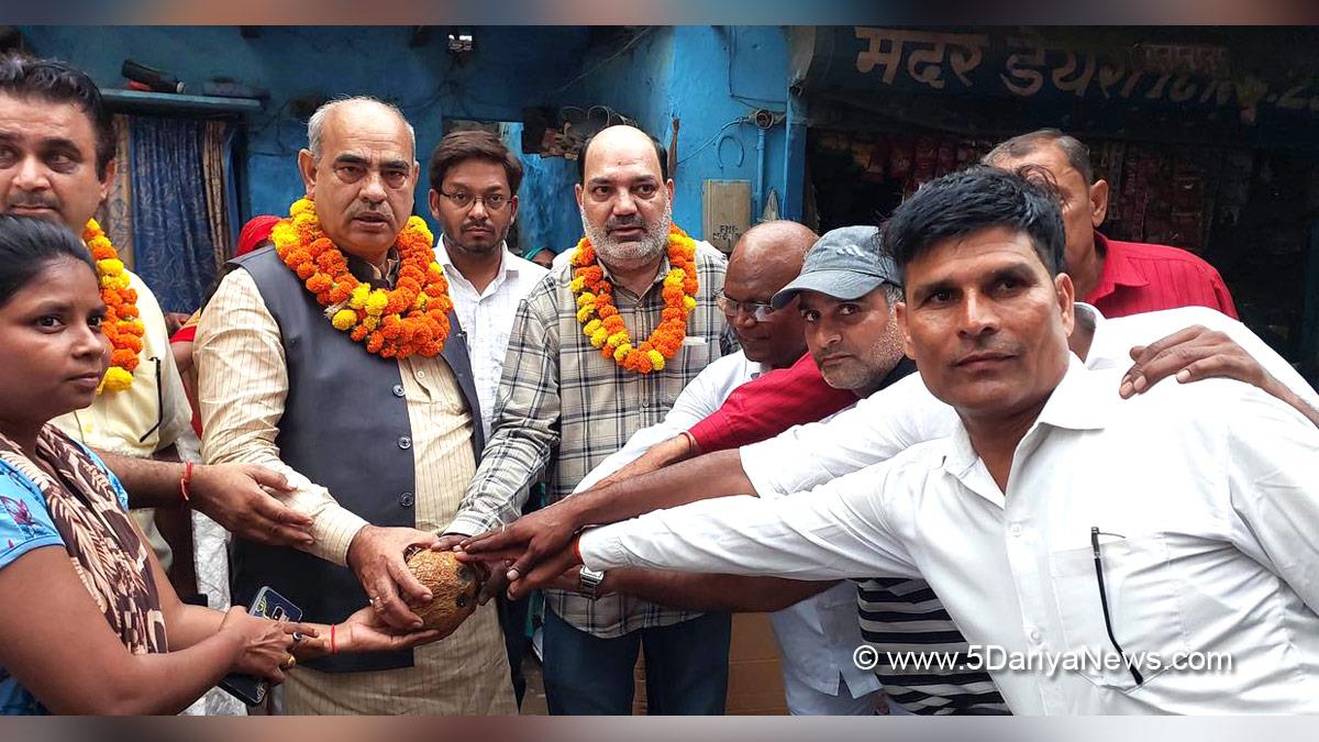 Mool Chand Sharma allocates nearly 37 lakhs from his discretionary fund for development works in Ballabgarh Constituency